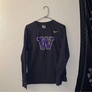 University of Washington Nike long sleeve Tee
